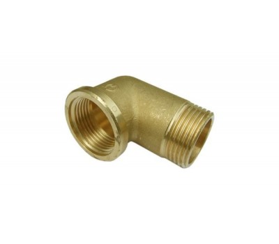 Cot alama de 1/2", cu filet interior-exterior Cot alama de 1/2", cu filet interior-exterior