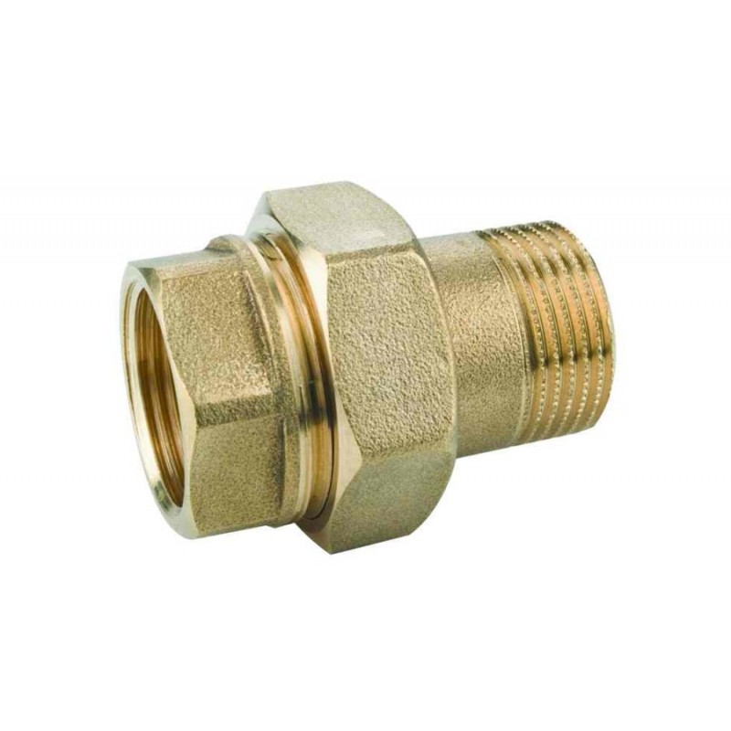 Racord olandez alama drept, 1", filet interior - filet exterior