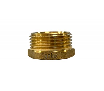 Reductie alama 1" x 1/2" GEBO GOLD