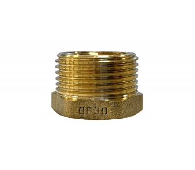 Reductie alama de 1" x 3/4", GEBO GOLD