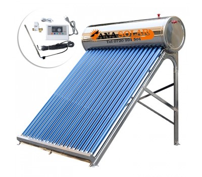 Panou Solar 100 L Nepresurizat Inox cu Controller